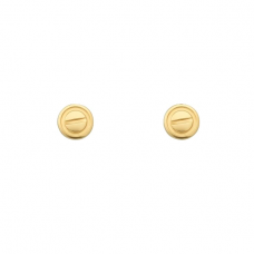 Boucle d'oreille Carteri Love Screw Motifs Or jaune