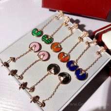 Cartier Boucle d'oreille Amulette de Cartier Diamant Or Rose