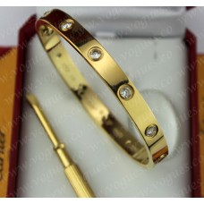 Bracelet Cartier Love Or Jaune 10 Diamants Bracelet Cartier Love Or Jaune 10 Diamants