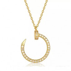 Cartier Collier Juste Un Clou Or jaune Diamants Cartier Collier Juste Un Clou Or jaune Diamants