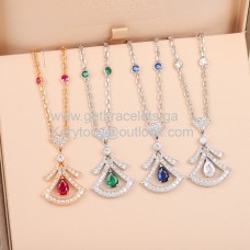 Collier Bvlgari Divas Dream avec éléments ajourés et diamants Collier Bvlgari Divas Dream avec éléments ajourés et diamants