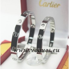  Bracelet Cartier Or Blanc 4 Diamants