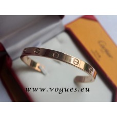 Bracelet Love Semi-Ouvert Cartier Or Rose Bracelet Love Semi-Ouvert Cartier Or Rose