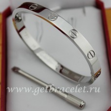 Cartier Love Bracelet Pour Homme et Femme Or Blanc Cartier Love Bracelet Pour Homme et Femme Or Blanc