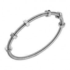 Bracelet Écrou de Cartier en or blanc 18 carats