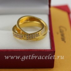 Bague Cartier LOVE Or jaune Diamants