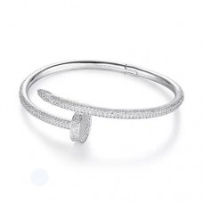 Cartier Juste Un Clou Bracelet Or Blanc Diamants