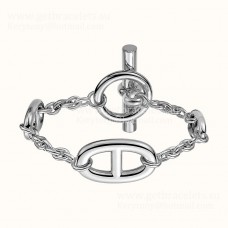 Bracelet Hermes Farandole en Argent Haut de Gamme Fine Femme Bracelet Hermes Farandole en Argent Haut de Gamme Fine Femme