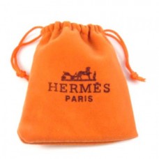 Pochette en velours bijoux Hermes