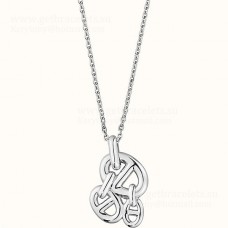 Collier Hermes Trio Farandole en Argent