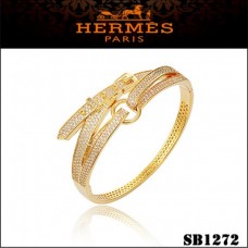Bracelet Hermes Debridee En Or Avec Diamants