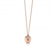 Tiffany Hardwear Collier à pendentif boule en or rose