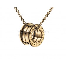 Pendentif Bvlgari B.zero1 en or jaune avec chaîne Pendentif Bvlgari B.zero1 en or jaune avec chaîne