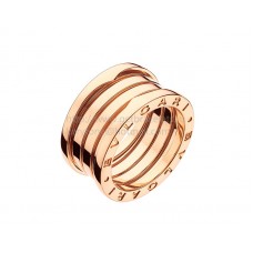 Bague Bvlgari B.zero1 à 4 anneaux en or rose