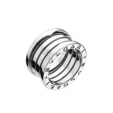 Bague Bvlgari B.zero1 à 4 bandes en or blanc