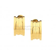 Bvlgari B.zero1 Grandes boucles d'oreilles en or jaune