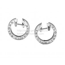 Bvlgari B.zero1 petites boucles d'oreilles en or blanc Bvlgari B.zero1 petites boucles d'oreilles en or blanc