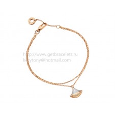 Bracelet Bvlgari DIVAS Dream en or rose avec nacre