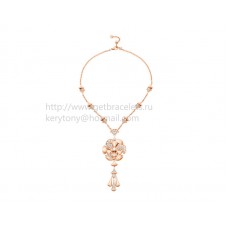 Collier Bvlgari Divas Dream en or rose et diamants