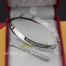 Bracelet Cartier Love Or Blanc Diamants Bracelet Cartier Love Or Blanc Diamants