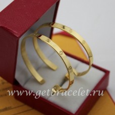 Boucles d'oreilles Cartier Love Or jaune