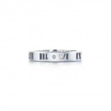 Bague Tiffany Atlas étroite en argent 925 pour femme ajourée Bague Tiffany Atlas étroite en argent 925 pour femme ajourée