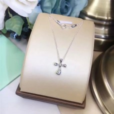 Collier pendentif croix Tiffany Elsa Peretti, vente américaine, bijoux pour femmes
