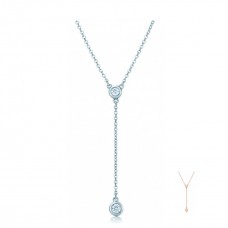 Tiffany Elsa Peretti Diamants Par Cour Collier Femmes Femmes