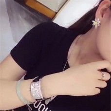 Boucles d'oreilles Tiffany en forme de fleur, cristaux jaunes et blancs, bijoux pour dames Boucles d'oreilles Tiffany en forme de fleur, cristaux jaunes et blancs, bijoux pour dames