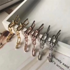 Tiffany Hardwear Boucles d'oreilles à maillons imbriqués Bijoux en argent sterling USA Tiffany Hardwear Boucles d'oreilles à maillons imbriqués Bijoux en argent sterling USA