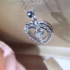 Collier pendentif en cristal Tiffany Heart In Heart Liste de prix USA
