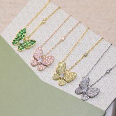 Van Cleef Arpels Pendentif Deux Papillons avec Diamants