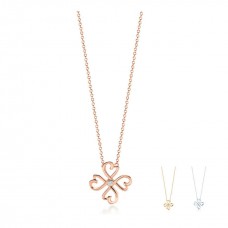 Tiffany Co. Paloma Picasso Collier avec pendentif cœur aimant en argent sterling